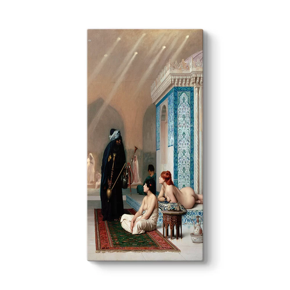 Jean Leon Gerome - Harem Pool Tablosu - Model 7